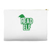 christmas head elf Accessory Pouches
