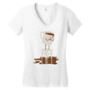 flood Women's V-Neck T-Shirt
