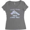 learn polish peace Women's Triblend Scoop T-shirt