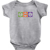 eat sleep radio Baby Onesie