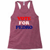 Vote For Pedro Racerback Tank