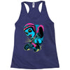 panda rider Racerback Tank