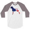 patriotic boxer 3/4 Sleeve Shirt