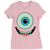 mike wazowski monstres Ladies Fitted T-Shirt