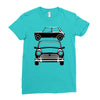 classic mini, ideal birthday gift or birthday present Ladies Fitted T-Shirt