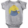 ugly lego drink coffee Baby Bodysuit