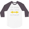 ich glaube die sind schwul 3/4 Sleeve Shirt