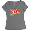 gildan fireball  ideal gift, birthday present Women's Triblend Scoop T-shirt