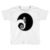 nightmare before christmas black logo Toddler T-shirt