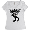 Elvis Presley Rock N Roll Women's Triblend Scoop T-shirt