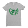 Vegan Power Ladies Fitted T-Shirt