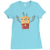 robo battery Ladies Fitted T-Shirt