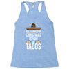 i love you and tacos Racerback Tank