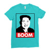 Kim Jong Un Boom Rocketman Ladies Fitted T-Shirt