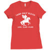 camp half blood long island sound Ladies Fitted T-Shirt