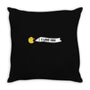 i love you Throw Pillow