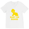 baby on board ! V-Neck Tee