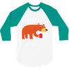 bearly awake 3/4 Sleeve Shirt