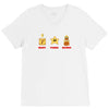 money power woman V-Neck Tee