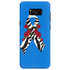 carcinoid cancer ribbon and rose Samsung Galaxy S8 Case