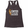 otter coffee Racerback Tank