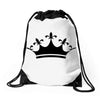Queens Are Born In February Back Drawstring Bags