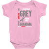 I Wear Grey For My Grandma (Brain Cancer Awareness) Baby Onesie