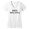 Free Melania Women's V-Neck T-Shirt