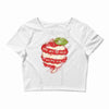 you are the apple of my eye Crop Top