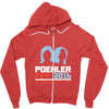 poehler fey 2016 Zipper Hoodie