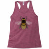 realistic bee Racerback Tank
