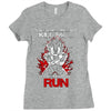 that wich doest not kill me Ladies Fitted T-Shirt