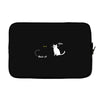 black cat magic Laptop sleeve