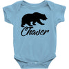 Bear Chaser Baby Onesie