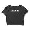 crouch touch pause engage Crop Top