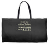 ich hab eine sch&ouml;ne tochter Weekender Totes