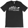 evolution of scuba divingfunny swim retro sea cool boat party T-Shirt