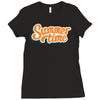 summer time Ladies Fitted T-Shirt