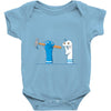 bad sock puppet Baby Onesie