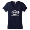 world class master baiter Women's V-Neck T-Shirt