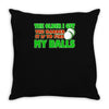 funny golf the older i get, ideal gift, birthday present Throw Pillow