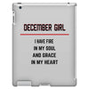 December Girl iPad 3 and 4 Case