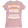 Super Cool Mother Of A Freaking Awesome Granddaughter Ladies Fitted T-Shirt