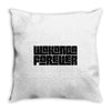 wakanda forever 6 Throw Pillow