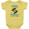 Pops is my Name Fishing Is My Game Baby Onesie