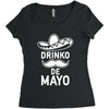 drinko de mayo Women's Triblend Scoop T-shirt