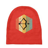 vintage sagittarius Baby Beanies