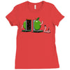 worm magic Ladies Fitted T-Shirt
