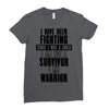 i am warrior Ladies Fitted T-Shirt