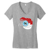 the man with the golden zapper Women's V-Neck T-Shirt